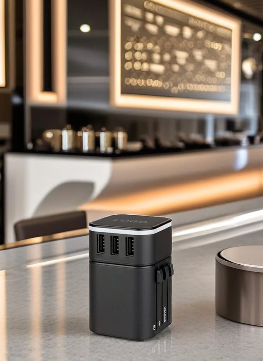 Branded Universal USB Plug Adapter Egypt corporate gift
