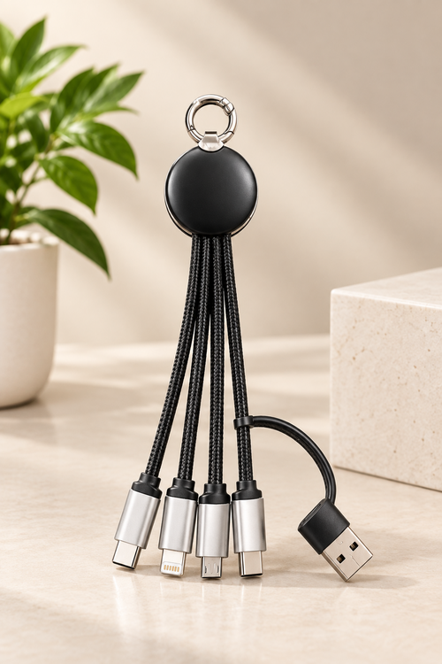 Branded 3-in-1 charging cable Egypt corporate gift bulk order