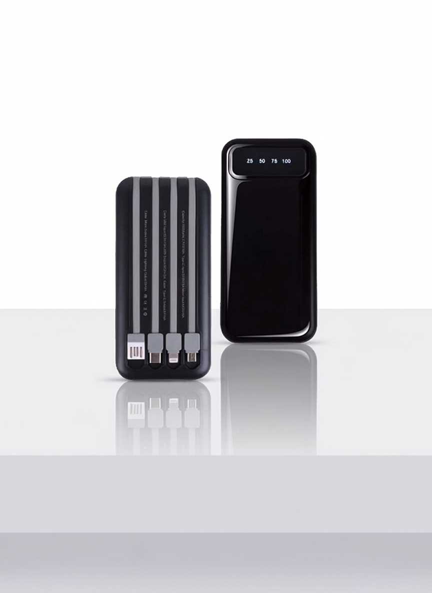 Branded Power Bank 10K Cable Noir Egypt corporate gift